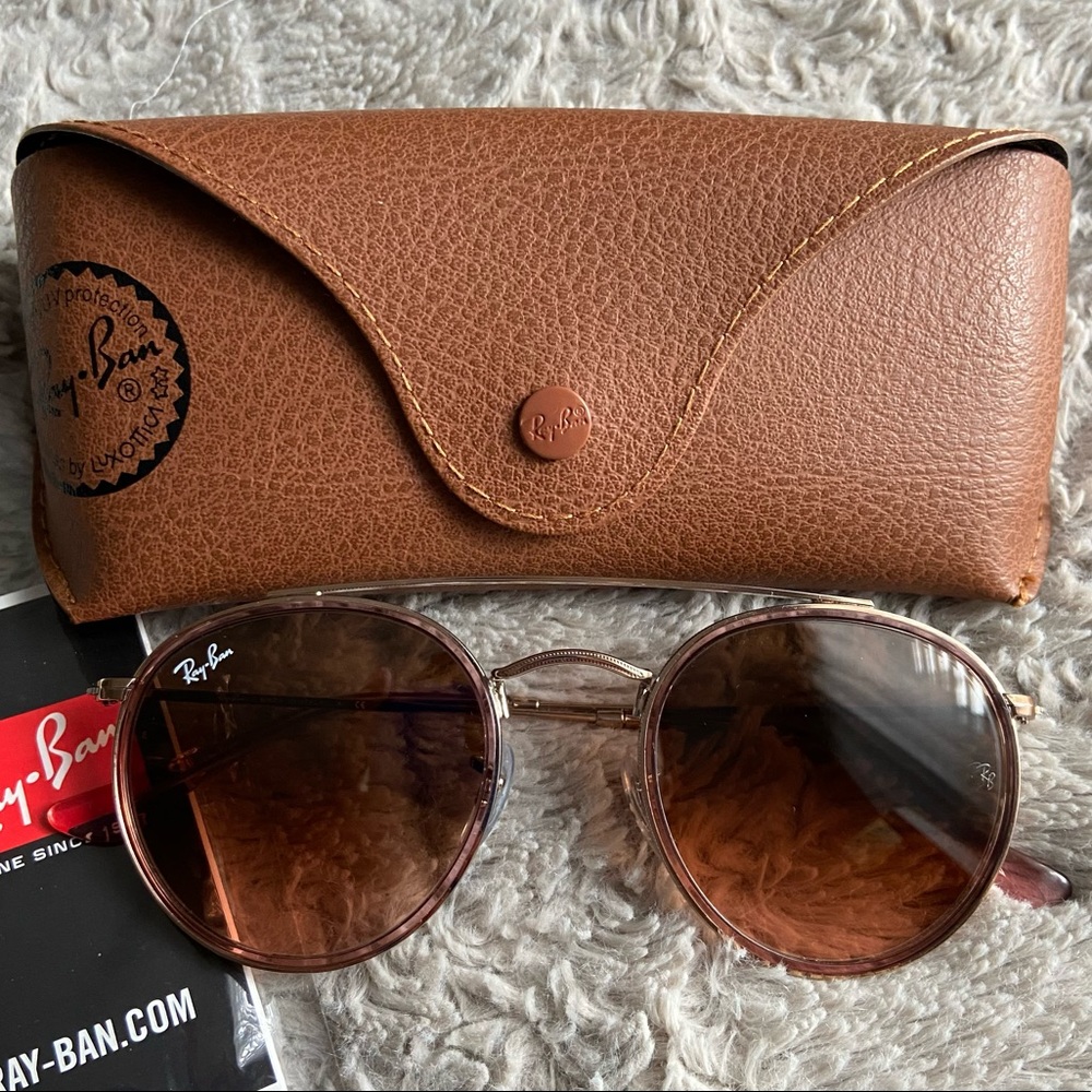 Ray-Ban Round Double Bridge Sunglasses